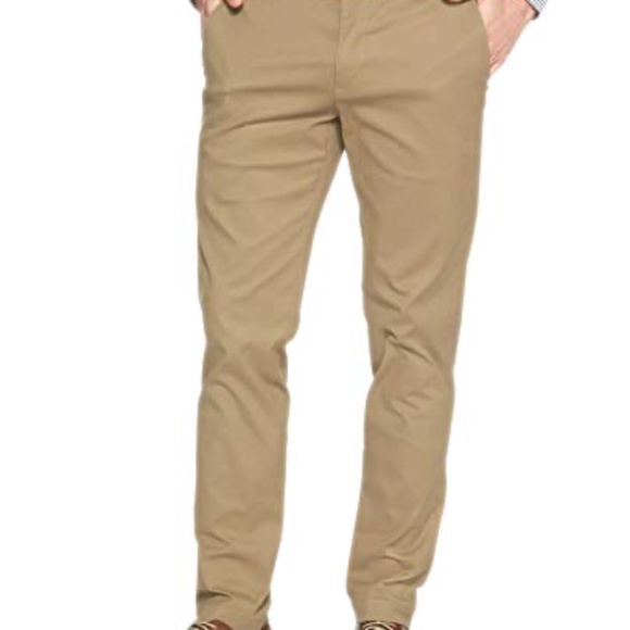 Men’s Light Brown Chino Pants (34x30) | Banana Republic “Mason” - Picture 9 of 10